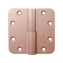 GPF0310.T2 paumelle 89x89 Blush DIN LS ronde hoek