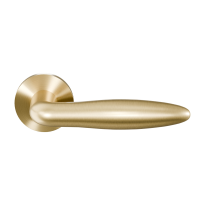 GPF135VRP4 PVD m mat deurkruk op rozet