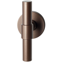 GPF3046 Bronze blend kruiskruk op rozet