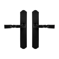 GPF6245.60 deurkruk op schild 238x41x4mm