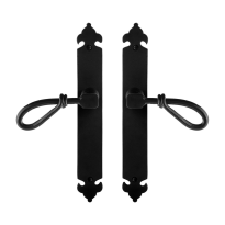 GPF6255.60 deurkruk op schild 291x41x4mm