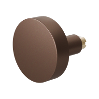 GPF9860.A2 Bronze mat excentr. knop vast
