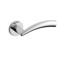 0771 Nadir deurkruk op rozet, chrome