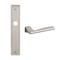 1030 Link deurkruk op schild PC72, mat nikkel