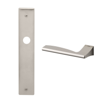 1030L Link deurkruk op schild PC72 linkswijzend, mat nikkel