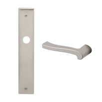 1070L Ola deurkruk op schild PC85 linkswijzend, mat nikkel