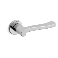1071 Ola deurkruk op rozet, chrome