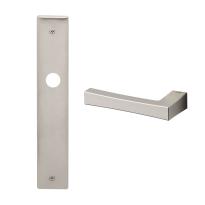 1160L Telis deurkruk op schild BB56 linkswijzend, mat nikkel
