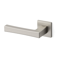 1161L Telis deurkruk op rozet linkswijzend, mat nikkel