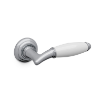 1201 Melody deurkruk op rozet, chrome
