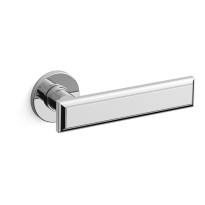 1741 Kuki deurkruk op rozet, chrome