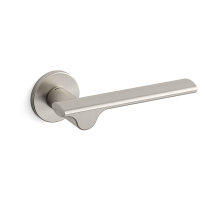 3191L Ara deurkruk op rozet linkswijzend, mat nikkel