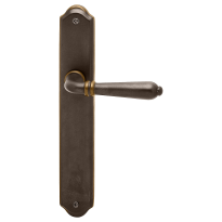 530 Sevilla deurkruk op langschild WC55/8, imperial brons 