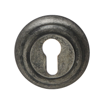 651/BY cilinderrozet 51x10mm antiek chrome
