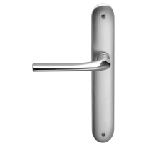 720L Filo deurkruk op langschild PC85 linkswijzend, satinchrome/chrome