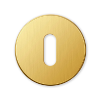 911/B sleutelrozet 51x6mm goud 24k