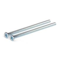 AG0291 galvanisch verzinkte set bouten DIN965 2xM4x90 mm