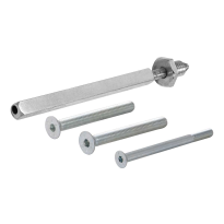 AG0326 bevestigingsset t.b.v. deurdikte 74 mm