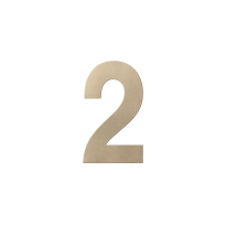 GPF Champagne blend huisnummer 2 L, 200 mm