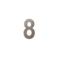 GPF Mocca blend huisnummer 8, 150 mm