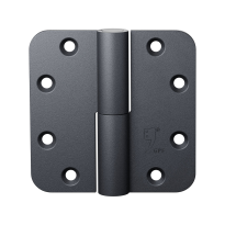 GPF0310.AS paumelle 89x89 Antraciet DIN LS ronde hoek