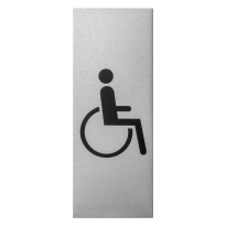 GPF0402.80.0003 pictogram 'Mindervalide' rechthoekig, 130x50x0,5 mm