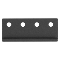 GPF0584.61 koppelstuk rails t.b.v. schuifdeursysteem zwart