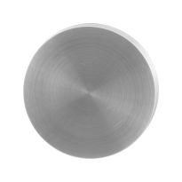 GPF0900.00 blinde rozet 50x8mm RVS geborsteld