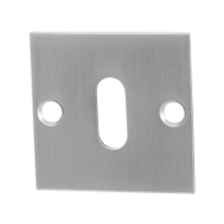 GPF0901.08 sleutelrozet 50x50x2mm RVS geborsteld