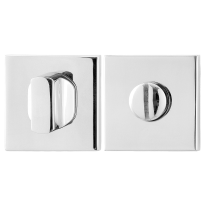 GPF0910.42 toiletgarnituur 50x50x8mm stift 8mm RVS gepolijst