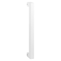 GPF11 deurgreep recht 22x500mm hoogte 55mm wit