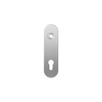 GPF1100.10R kortschild afgerond PC72 rechtsdraaiend RVS geborsteld