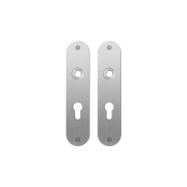 GPF1100.12 plaatschild afgerond PC55 RVS geborsteld
