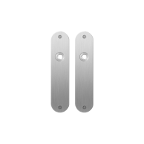 GPF1100.12 plaatschild afgerond RVS geborsteld
