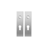 GPF1100.15 kortschild rechthoekig PC55 RVS geborsteld