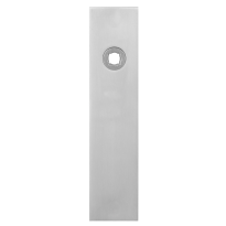 GPF1100.15L kortschild rechthoekig linksdraaiend RVS geborsteld