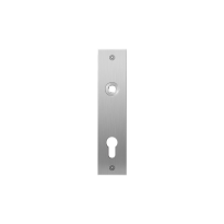 GPF1100.16L/R plaatschild rechthoekig PC72 links-/ rechtsdraaiend RVS geborsteld