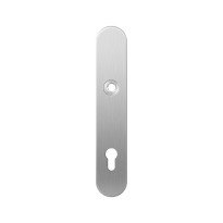 GPF1100.20R langschild afgerond PC85 rechtsdraaiend RVS geborsteld