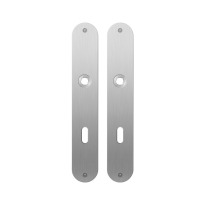 GPF1100.22 plaatschild afgerond BB72 RVS geborsteld