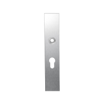 GPF1100.25L langschild rechthoekig PC55 linksdraaiend RVS geborsteld