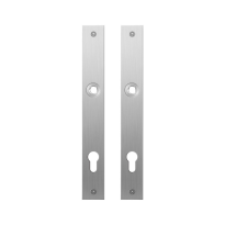 GPF1100.28 plaatschild rechthoekig PC92 RVS geborsteld