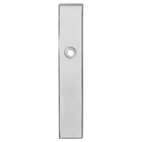 GPF1100.65 langschild rechthoekig RVS gepolijst
