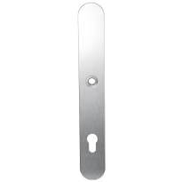 GPF1100.70L langschild XL afgerond PC92 linksdraaiend RVS geborsteld