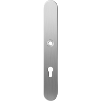 GPF1100.70R langschild XL afgerond PC72 rechtsdraaiend RVS geborsteld