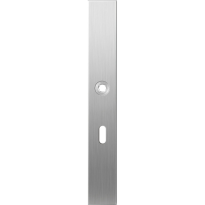 GPF1100.75L langschild XL rechthoekig BB56 linksdraaiend RVS geborsteld