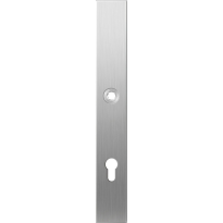 GPF1100.75L langschild XL rechthoekig PC85 linksdraaiend RVS geborsteld