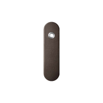 GPF1110.A1R kortschild afgerond blind rechtsdraaiend Dark blend