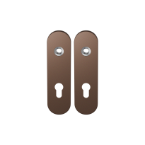 GPF1110.A2 kortschild afgerond PC72 Bronze blend