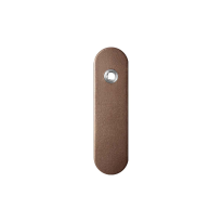 GPF1110.A2R kortschild afgerond rechtsdraaiend Bronze blend