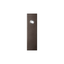GPF1115.A1L kortschild rechthoekig linksdraaiend Dark blend